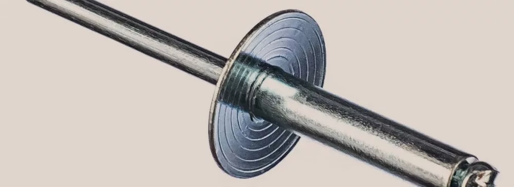 Заклепка с увеличенным бортиком 4,8x30 алюминий-сталь фото